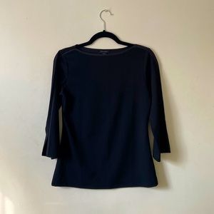 Ann Taylor Boat Neck Blouse